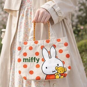 Miffy and Animal Friends Canvas Mini Tote Bag